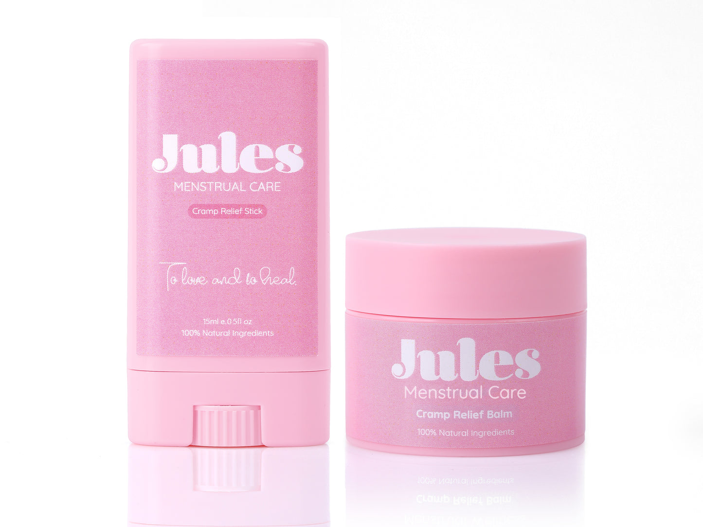 Cramp Relief Stick 15ml | Cramp Relief Balm | Jules Menstrual Care